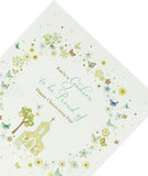 New Baby Boy Godson Christening Card