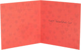 UK Greetings Valentine's Day Card For Boyfriend - Cute Smiley Heart Design