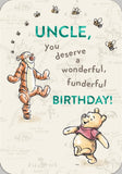 Winnie the Pooh and Tigger Uncle Birthday Card