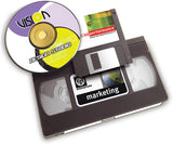 Avery L7674-25 Self-Adhesive Video Spine & Data Storage Labels – 16 Labels per A4 Sheet, White