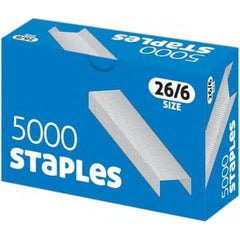 26/6 Staples – Box of 5000 Standard Size Staples for Office & Home Use