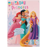 Disney Princesses Design with Sticker Sheet Birthday Card