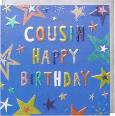 Cousin Happy Birthday Card