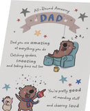 UK Greetings Father's Day Card for Dad - Witty Design