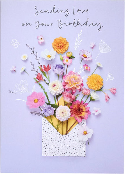 Meadows Birthday Card – Elegant Nature-Inspired Greeting for All Ages