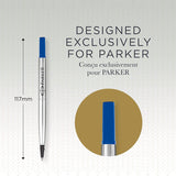 Parker Rollerball Pen Blue 2 Refills