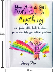 Blue Mountain Arts Little Keepsake Book "You are a Girl Who Can Do Anything