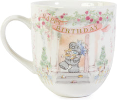 Tatty Teddy Luxury Bone China Birthday Mug in Satin Lined Gift Box Signature Collection