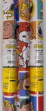 Peanuts Wrap Featuring Snoopy, Charlie Brown and all Other Peanuts Gang - Pack of 3