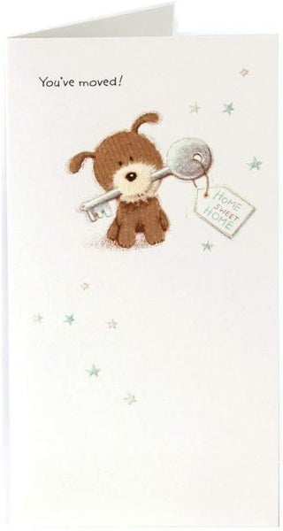 You've Moved, (Woof) Congratulations Greetings Card