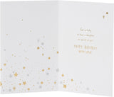 Birthday Card for Daughter - Stars Design
