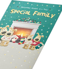 Boofle To A Very Special Family Cute Christmas Card