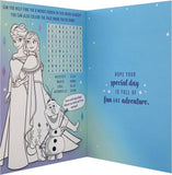 Disney Frozen Birthday Card