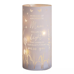 Thoughts of You Memorial Tube Light – ‘Mum’ Tribute Keepsake