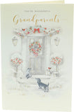 Christmas Card for Grandparents - Grandparents Christmas Card - Christmas Card for Wonderful Grandparents