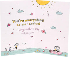 Lovely Wife Design Mother's Day Card