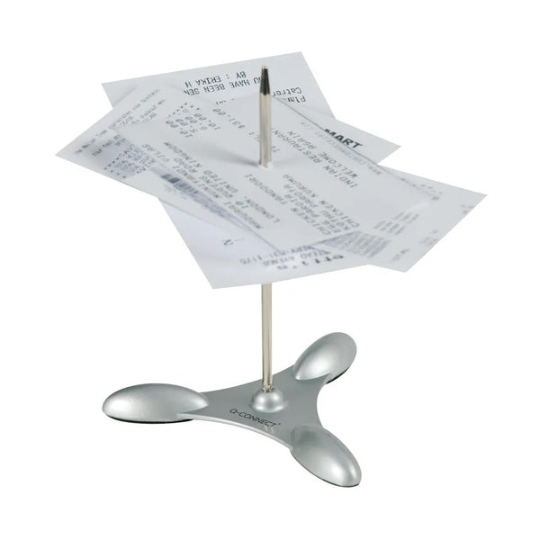 Q-Connect Metal Base with Rubber Grip Note Spike