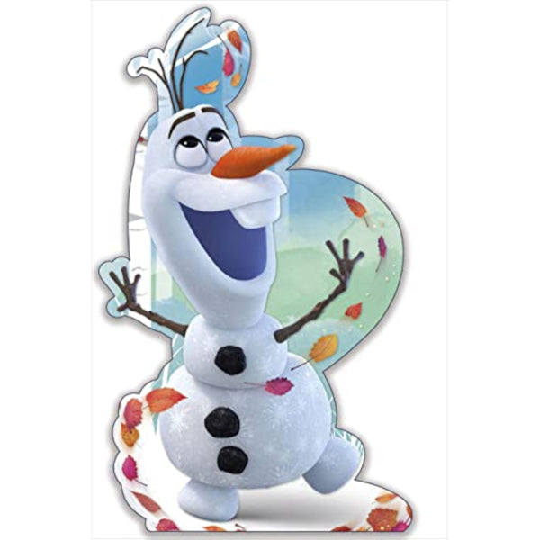 Disney Frozen Olaf Cut Out Birthday Greeting Card Disney Character Cards 657950