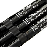 Sharpie M15 Black Permanent Marker Bullet Tip (Pack of 12)