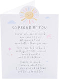 Heartfelt Design So Proud of You Card