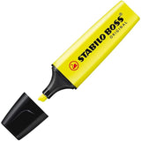 Stabilo Boss Original Yellow Highlighter (Pack of 3)