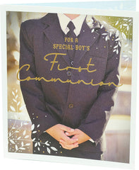Special Boy's First Communion Card