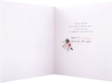 To The Most Beautiful Wife On Our Anniversary Card