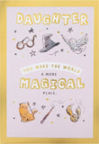 Warner Brother Harry Potter Magical Daughter Birthday Card