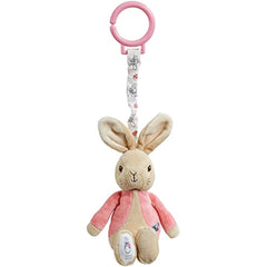 Flopsy Bunny Jiggle Attachable Soft Toy