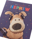 Boofle | Birthday Card for Nephew | Happy Birthday Gifts | Him, Boys, Men | Cute Design | With Envelope | 165 x 190 mm