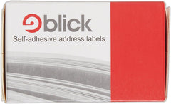 Blick White Typist Labels – Self Adhesive Stickers 36mm x 89mm, 250 Pack | Address Labels for Home, Office, School & Letters