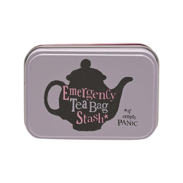 Brightside Tea Bag Stash Metal Tin