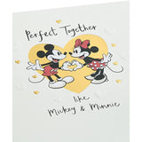 Disney Mickey & Minnie Mouse Design Anniversary Card