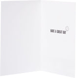 Silver Foil Smiley World Birthday Card – Perfect for Boys and Him