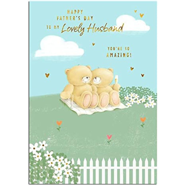 Forever Friends Husband Father's Day Card