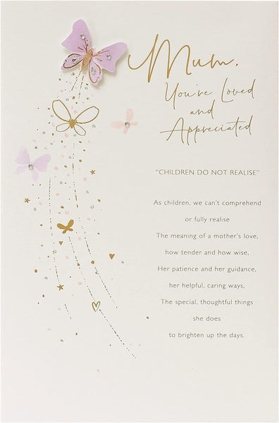 Stunning Design Mother's Day Card