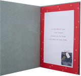 Hallmark Boxed Christmas Card for Husband - Traditional Wrapped Gifts Design
