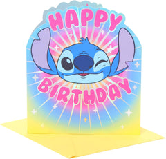 Disney Lilo & Stitch Birthday Card – Fun & Colourful Greeting for All Ages
