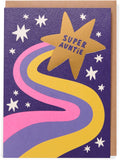 Super Auntie Birthday Card