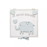 Petit Cheri My Special Keepsake Box 16cm x 16cm - Blue