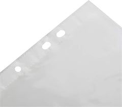A5 Clear Punched Pockets – Pack of 100 Polypropylene Sleeves for Ring Binders