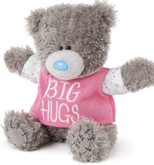 Tatty Teddy Big Hugs Slogan T-Shirt Soft Toy