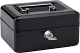 Rapesco Cash Box 6"/15cm - Black
