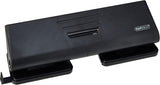 Rapesco 75-P 4-Hole Punch, 16 Sheets - Black