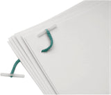 Q-Connect Treasury Tags 127mm Green Plastic Ends Pack of 100