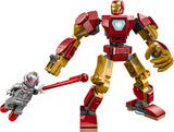 LEGO Marvel Iron Man Mech vs. Ultron - Buildable Super Hero Toy with 2 Minifigures - Build-and-Play Figure Set - Avengers Birthday Gift for 6 Plus Year Old Boys & Girls 76307