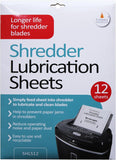 Shredder Lubrication 12 Sheets