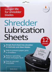 Shredder Lubrication 12 Sheets