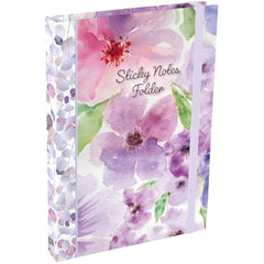 Lilac Blush Sticky Notes & Lined Pad Folder
