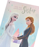 Disney Frozen For the Loveliest Sister Birthday Card